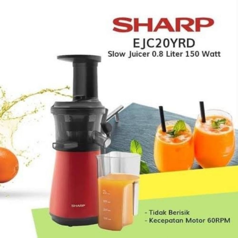 Jual Sharp Slow Juicer EJ C20YRD Shopee Indonesia