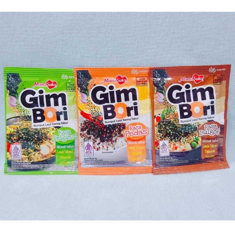 Jual MamaSuka Gim Bori Rumput Laut Kering Tabur Rasa Original Bulgogi