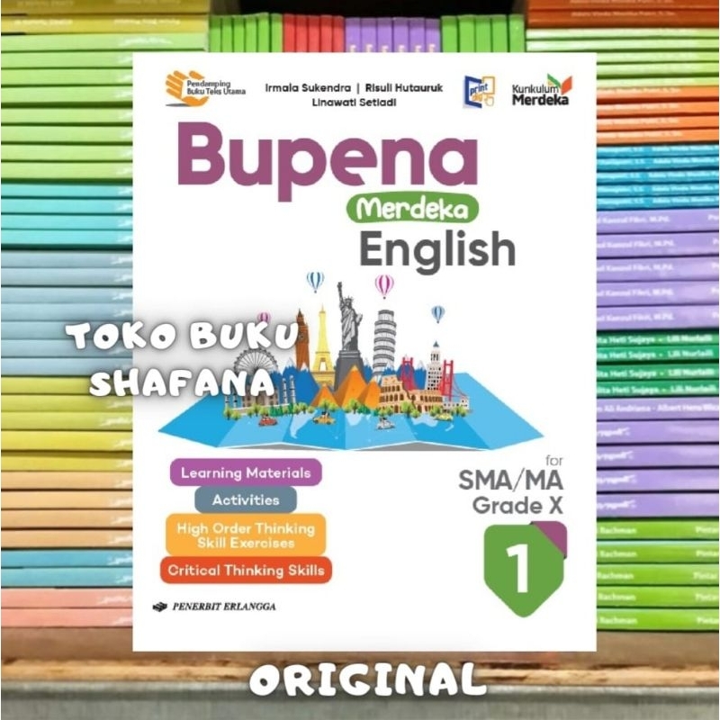 Jual Buku Bupena Merdeka Kelas X Sma Kurikulum Merdeka Penerbit