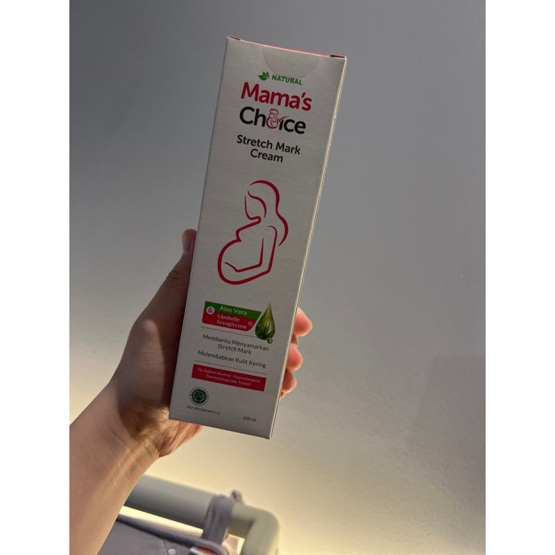 Jual MAMAS CHOICE STRETCH MARK CREAM GARIS HALUS BUMIL 100ml Shopee