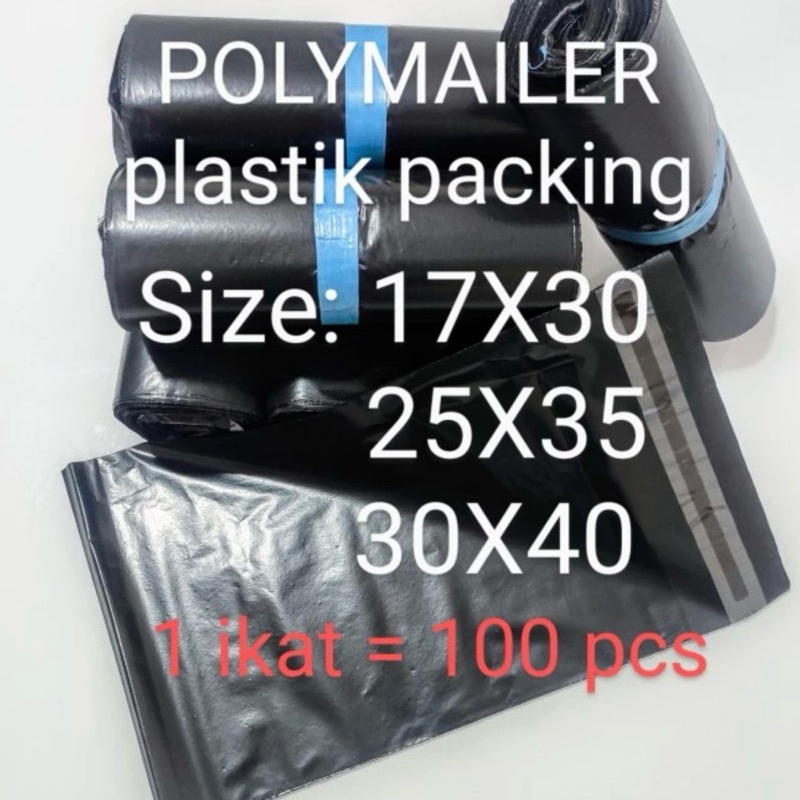 Jual Plastik Packing Polymailer Tebal Lentur Dan Kuat 1pack Isi