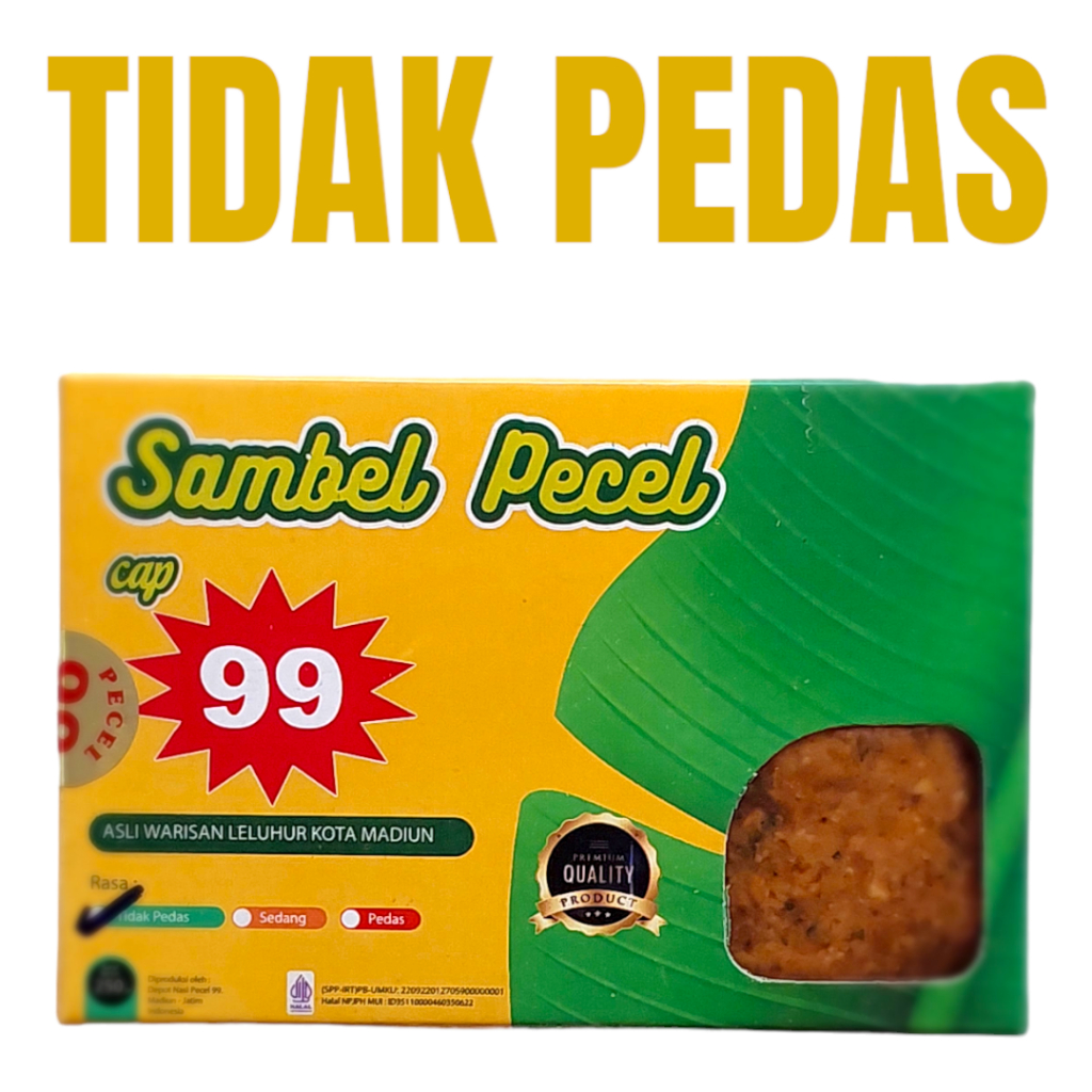 Jual BEST SELLER Sambel Pecel Madiun Bumbu Kacang Sambal Kacang Instan