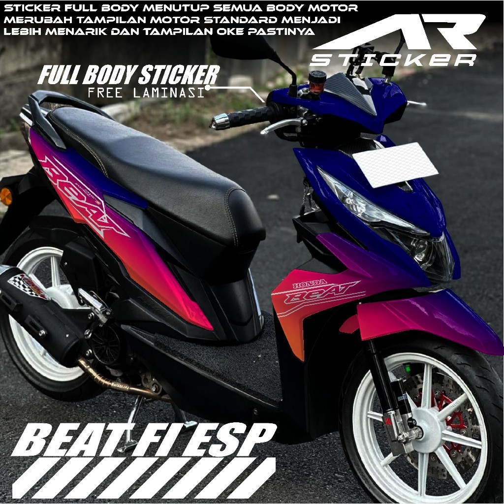 Jual Stiker Beat Esp Full Body Decal Beat Deluxe