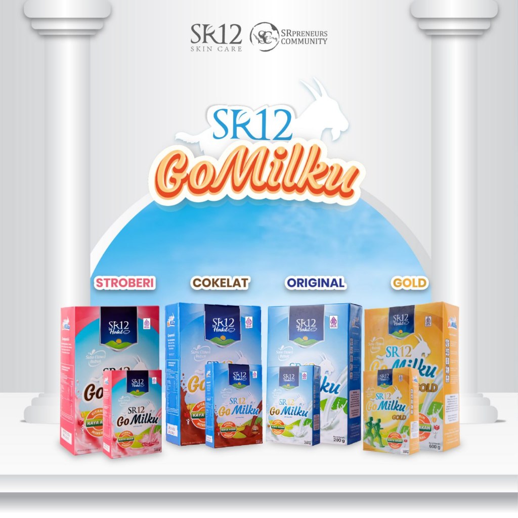 Jual GOMILKU SR12 100 ORIGINAL SUSU KAMBING ETTAWA KUALITAS PREMIUM