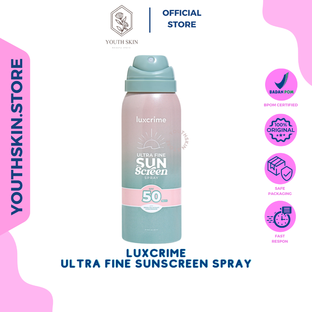 Jual Luxcrime Ultra Fine Sunscreen Spray Spf Pa Ml Luxcrime