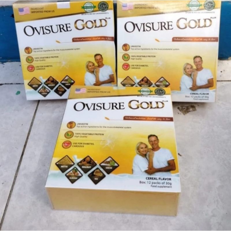 Jual Ovisure Gold Milk Susu Vitamin Tulang Dan Sendi Oestoporosis