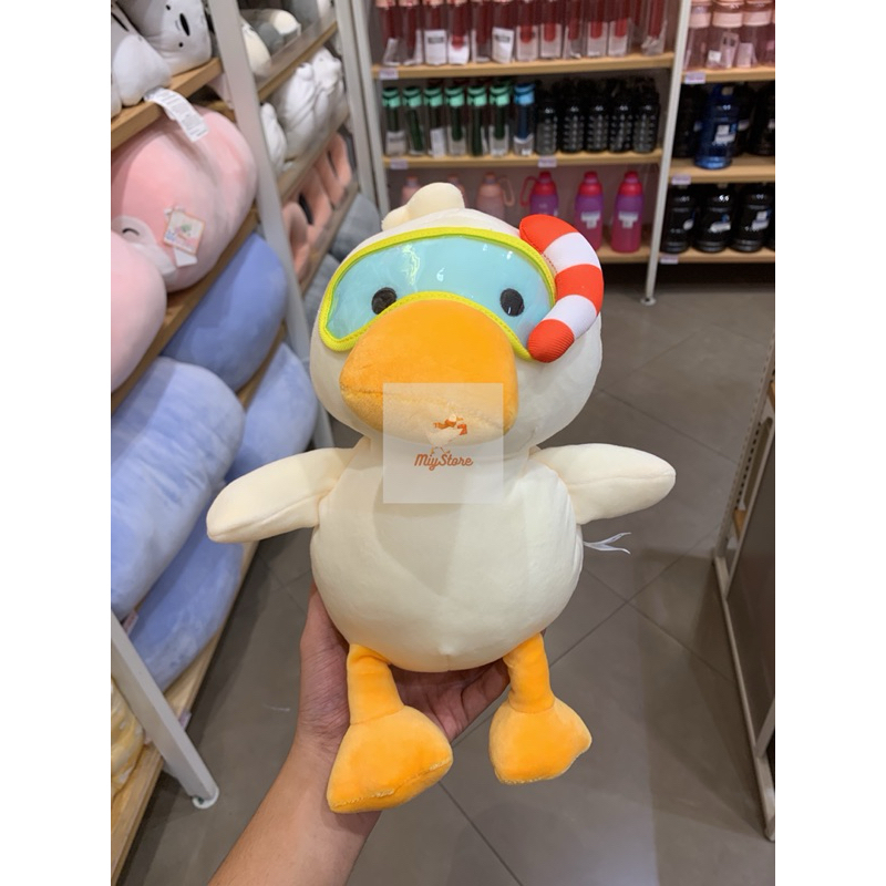 Jual MINISO Boneka Bebek Menyelam Ukuran 27cm Diving Duck Series