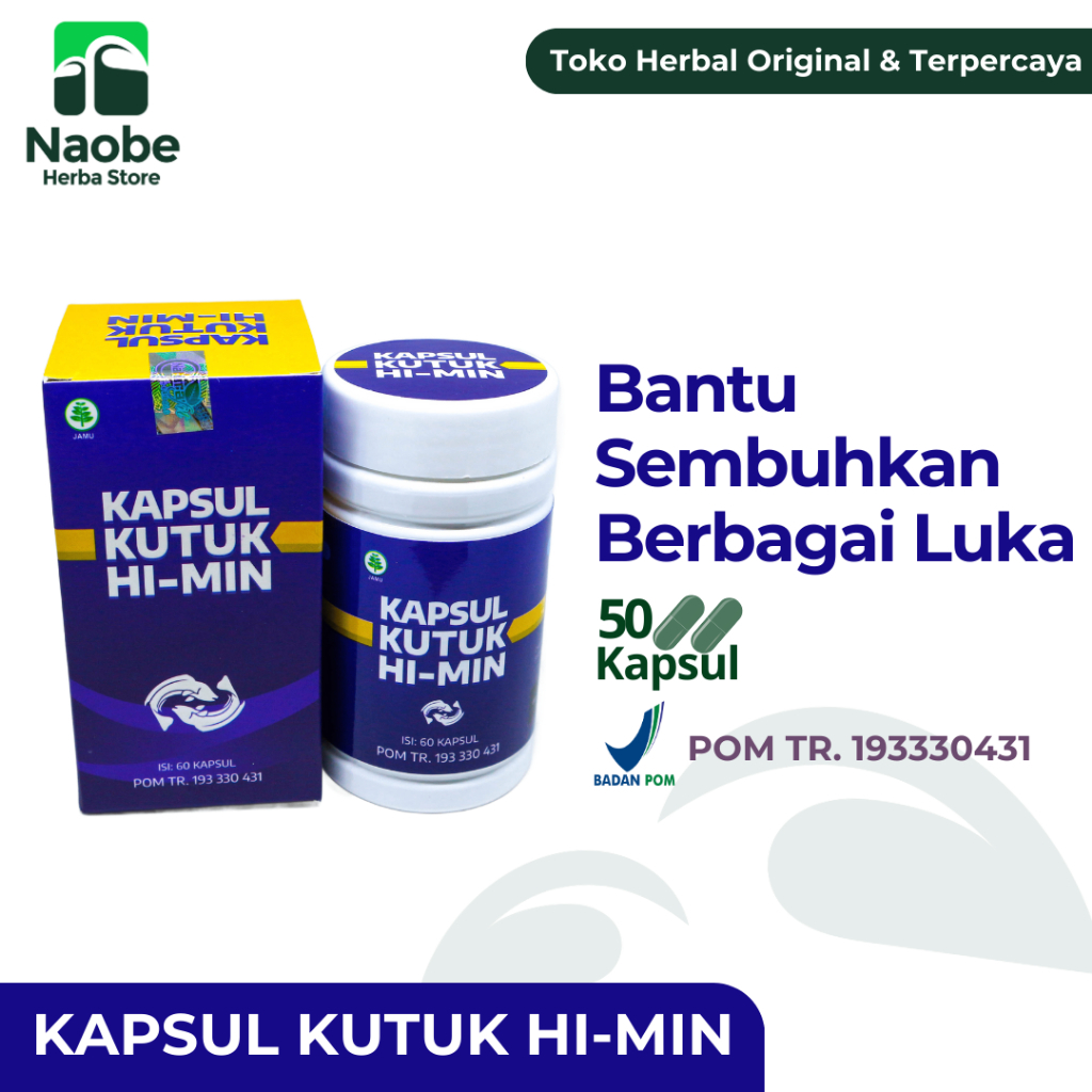 Jual Kutuk Hi Min Kapsul Ikan Gabus Obat Penyembuh Luka Original