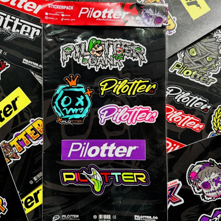 Jual Stiker Pilotter Original Stiker Karyawan Tuhan Sticker Pilotter