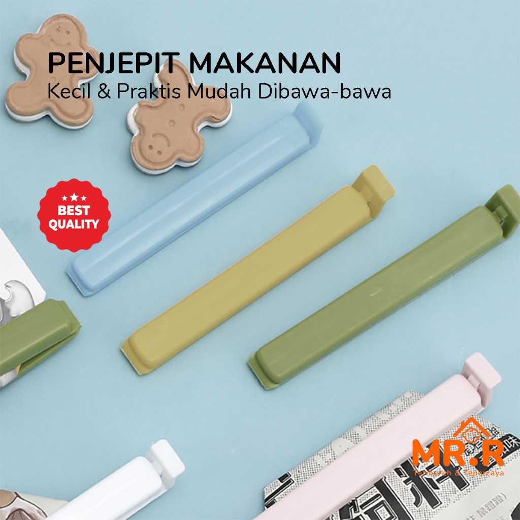 Jual Clip Snack Segel Penjepit Kemasan Cemilan Bag Clips Penjepit