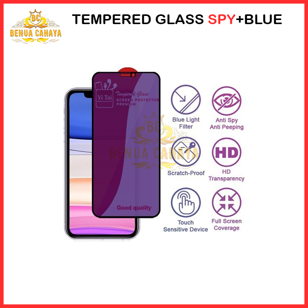 Jual Tempered Glass Spy Anti Blue Light Samsung A G A G A G