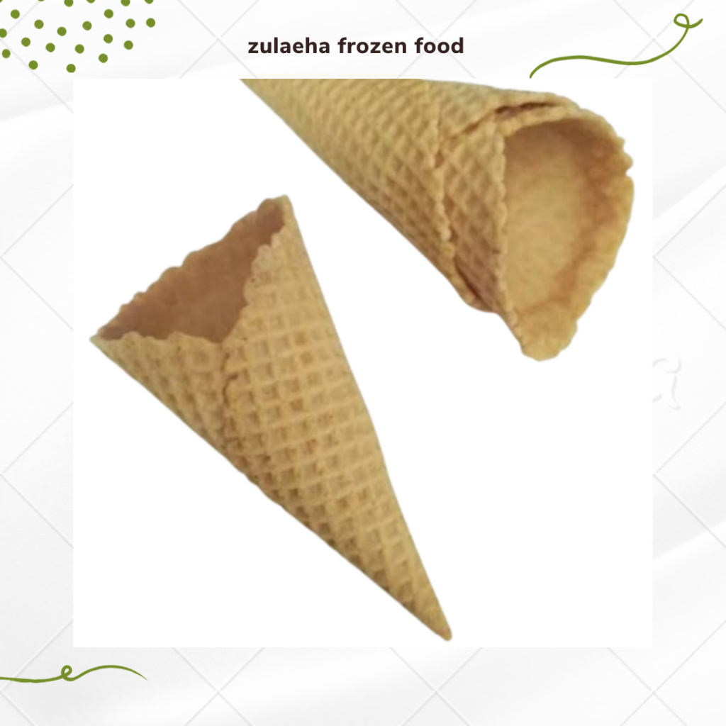 Jual Cone Ice Cream Sugar Waffle Cone Es Krim Waffle Isi Pcs