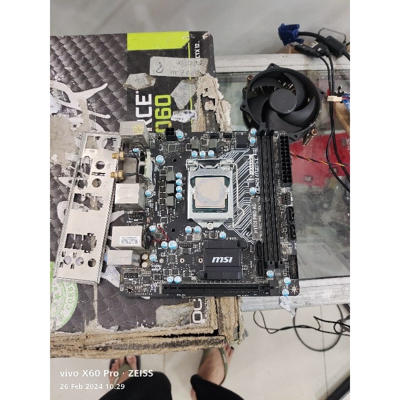 Jual Mainboard Msi H Ddr Procsesor Core I Gen Shopee Indonesia