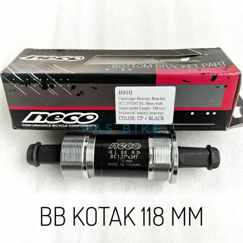 Jual Bb Kotak Mm Catridge Sealed Bearing Neco Taiwan Shopee Indonesia