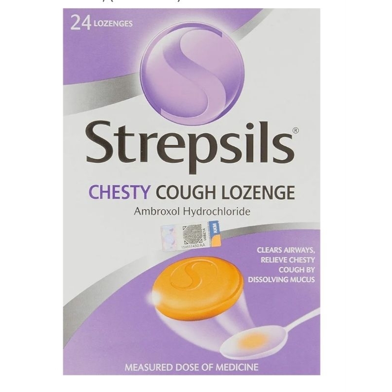 Jual Strepsils Chesty Cough Isi 8 24 Lozenges Shopee Indonesia