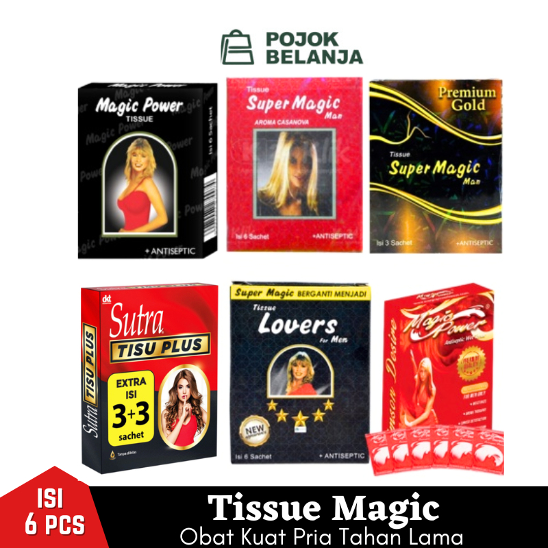 Jual Tisu Magic Man Premium Original Tissue Super Magic Power Tissu