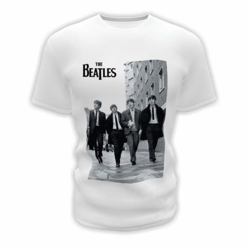 Jual Tshirt The Beatles Puasa Kaos Band John Lennon Parodi Band