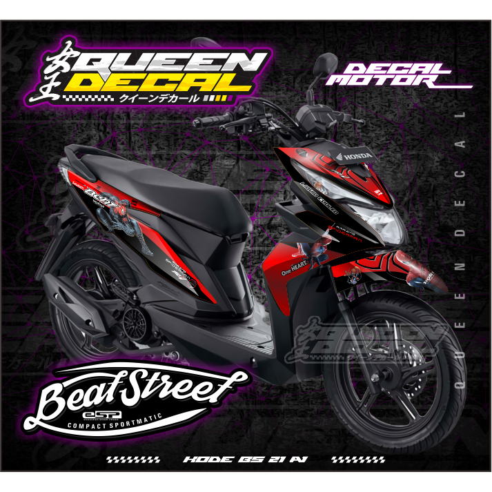 Jual Stiker Decal Beat Street Esp Full Body Decal Custom Spiderman