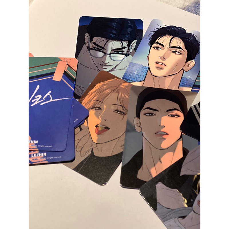 Jual READY STOCK Photocard PC Lezhin Jinx 징크스 Mingwa BL Manhwa