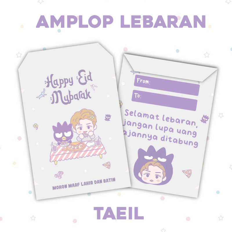 Jual Amplop Lebaran Idul Fitri Isi 10pcs Kpop Nct 127 Nct Dream WayV