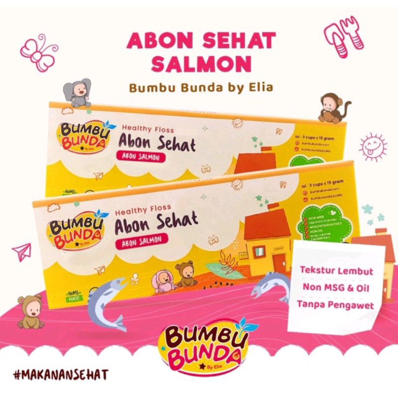 Jual Bumbu Bunda Elia Abon Mpasi Abon Salmon Abon Bayi Shopee