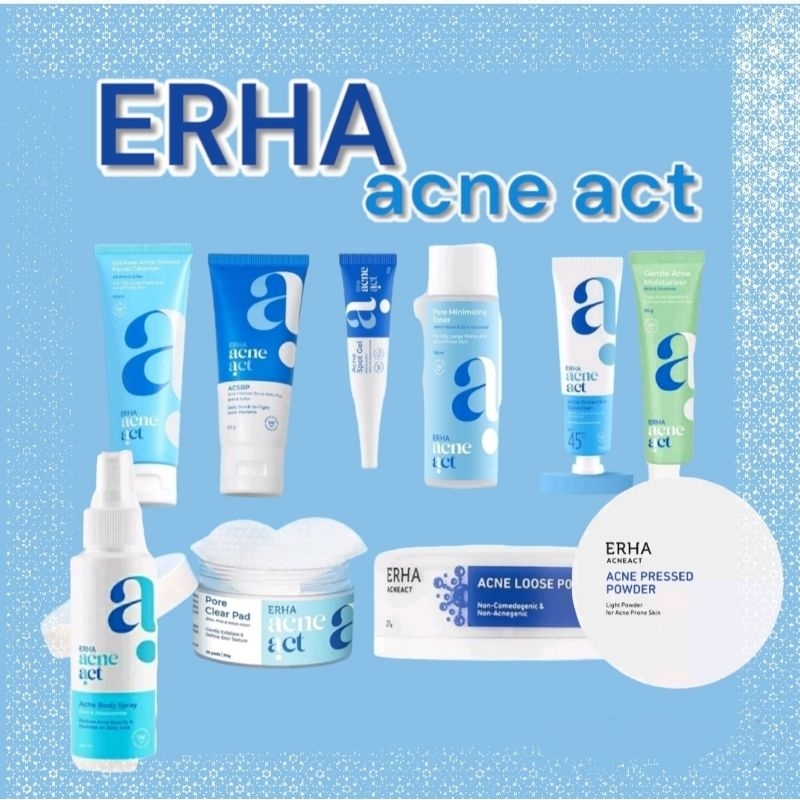 Jual Erha Acneact Series Acsbp Acne Sunscreen Body Spray Serum