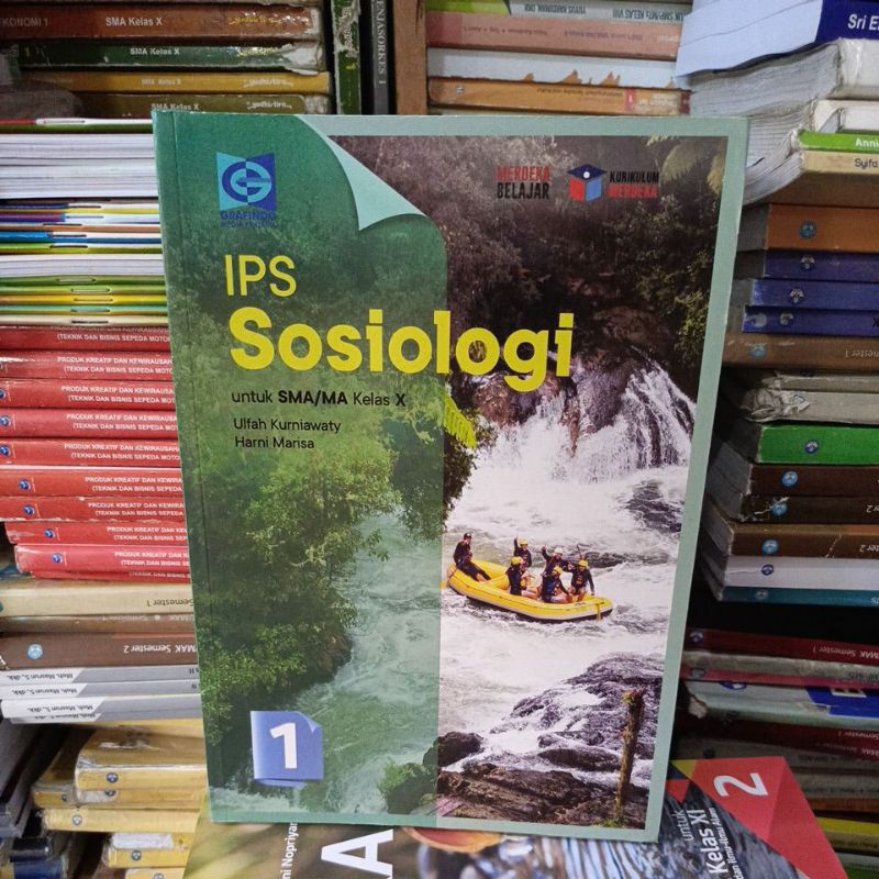 Jual Buku Ips Sosiologi Kelas X Sma Kurikulum Merdeka Shopee