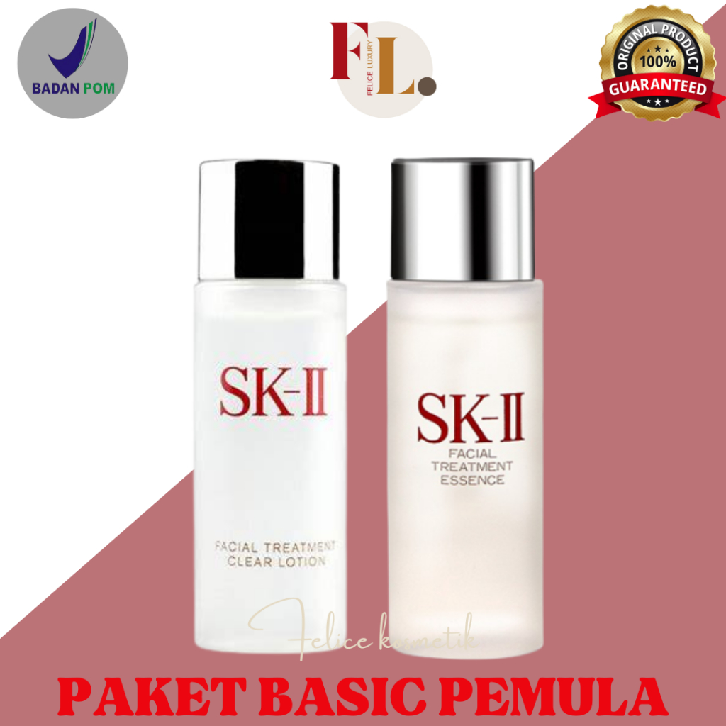 Jual SKII SK2 SKII SK II PAKET BASIC TRIAL FACIAL TREATMENT ESSENCE