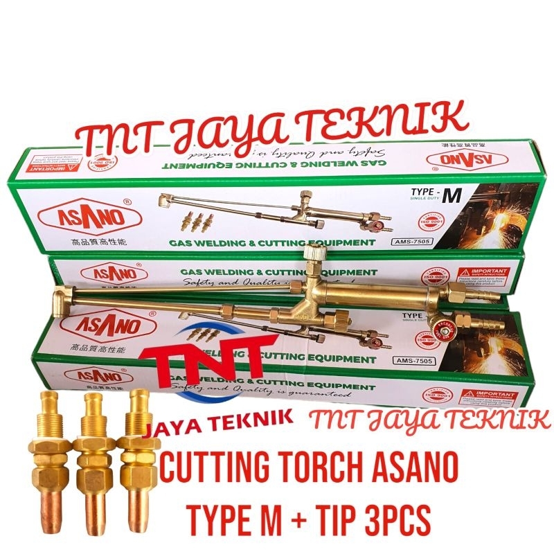 Jual CUTTING TORCH TYPE M ASANO AMS 7505 STANG BLENDER LAS POTONG