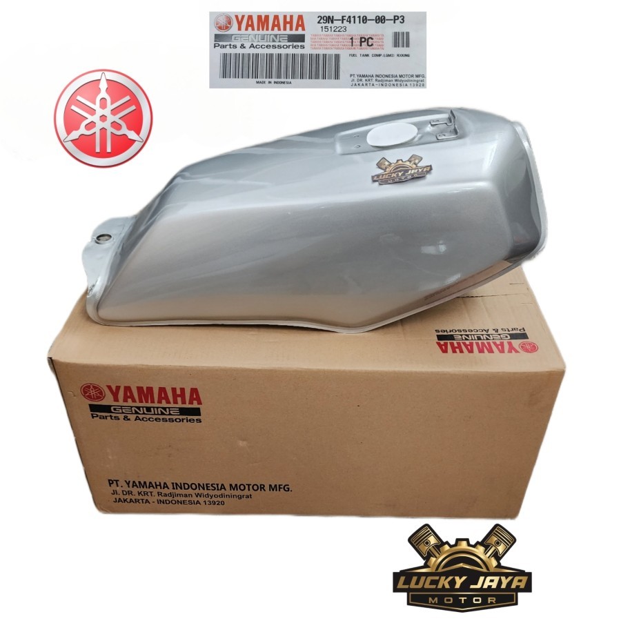 Jual Tangki Tengki Bensin Fuel Tank Rx King Rxking Rxk Silver Original