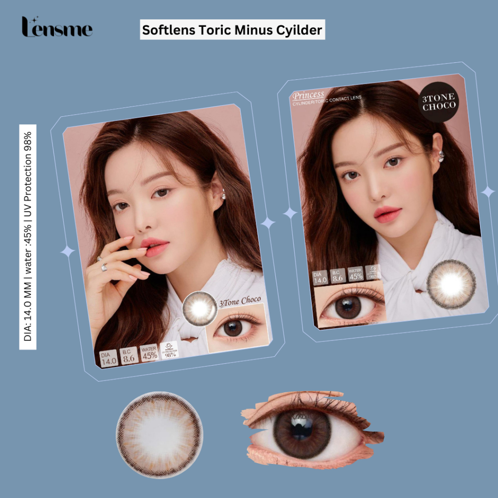 Jual ORI Toric Softlens Minus Silinder Shopee Indonesia