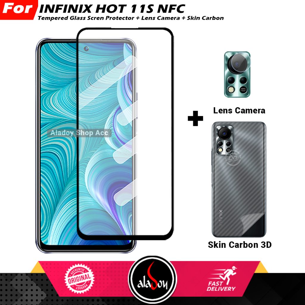 Jual Paket In Tempered Glass Layar Infinix Hot S Nfc Free