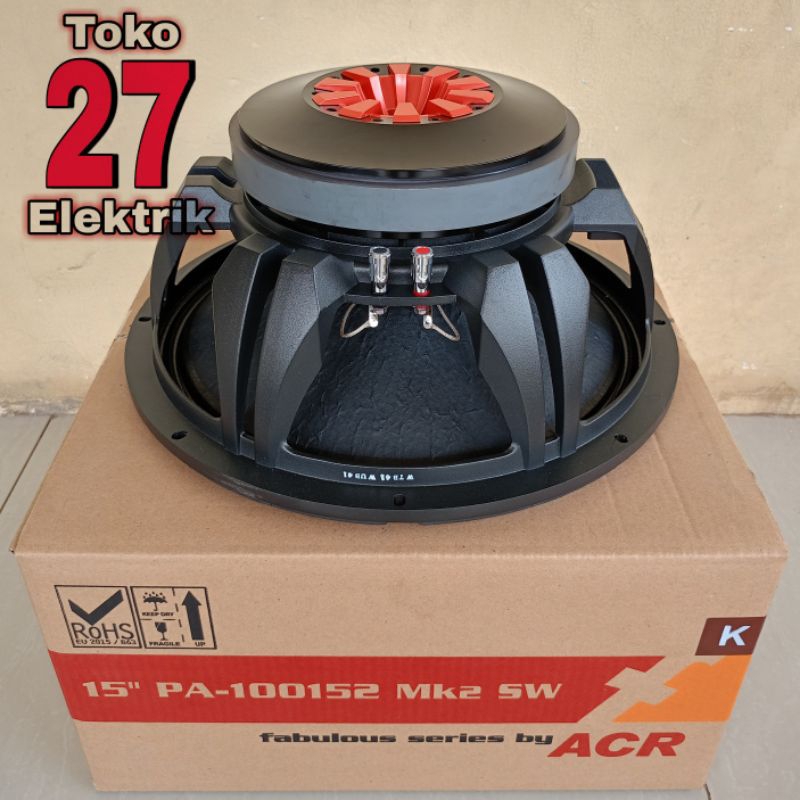 Jual Speaker ACR Fabulous 15 inch PA 100152 MK² SW 1800 Watt New