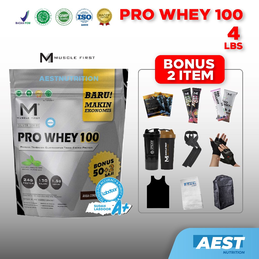 Jual Muscle First Pro Whey Lbs Susu Whey Protein Isolate