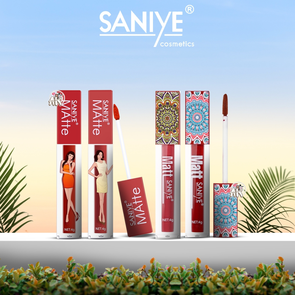 Jual SANIYE LIP MATTE HIGH PIGMENTED WATERPROOF SERIES BOHEMIAN