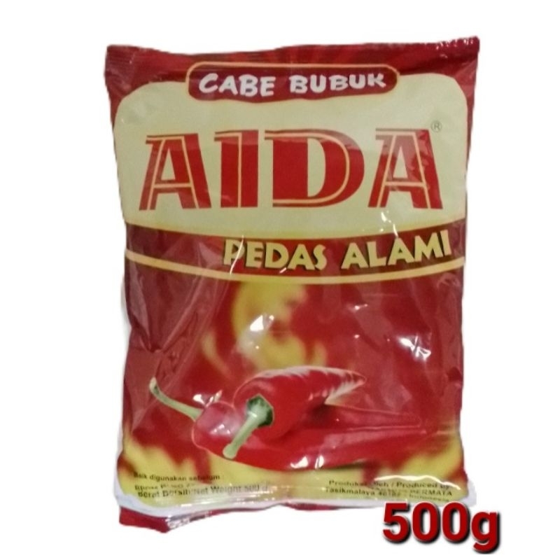 Jual BUMBU TABUR Cabe Bubuk AIDA Pedas Alami CABE GILING Kemasan