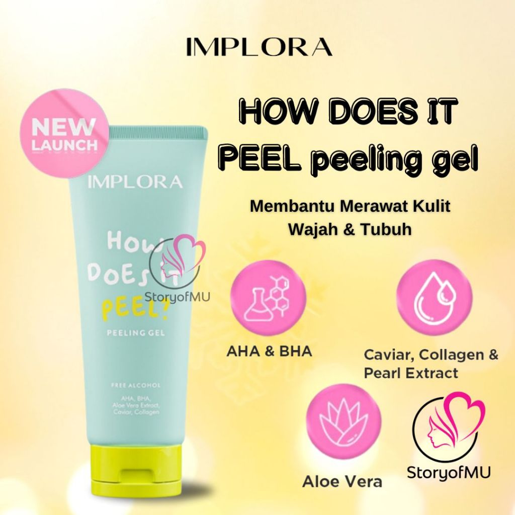 Jual Implora How Does It Peel Gr Peeling Gel Mengangkat Sel Kulit