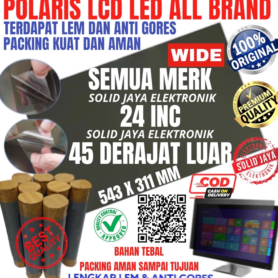 Jual Ikt Polariser Polaris Inc Derajat Wide In Tv Lcd Led