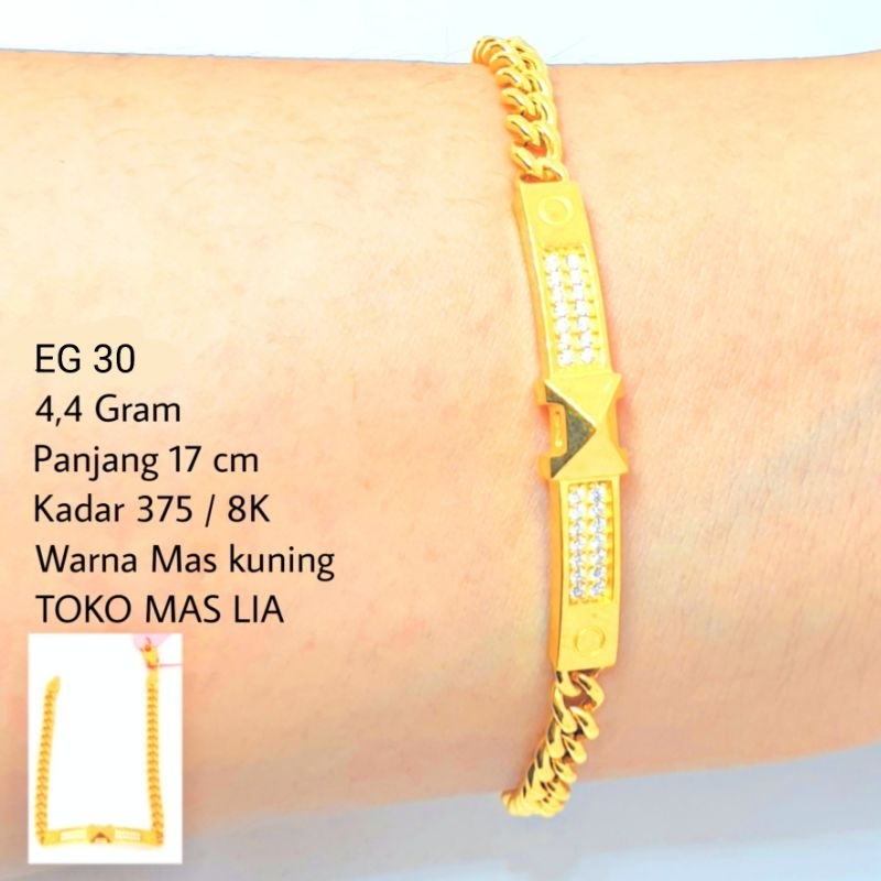 Jual Gelang Tangan Emas Asli Kadar K Toko Mas Lia Gold Bekasi