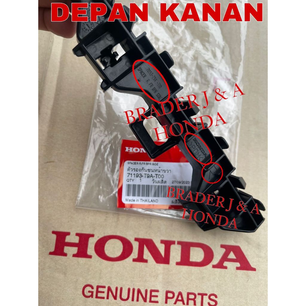 Jual BREKET BRACKET DUDUKAN BUMPER BEMPER CITY GM6 2014 2015 2016 2017