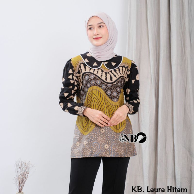 Jual Atasan Batik Wanita Modern Baju Batik Kantor Wanita Batik New Blus