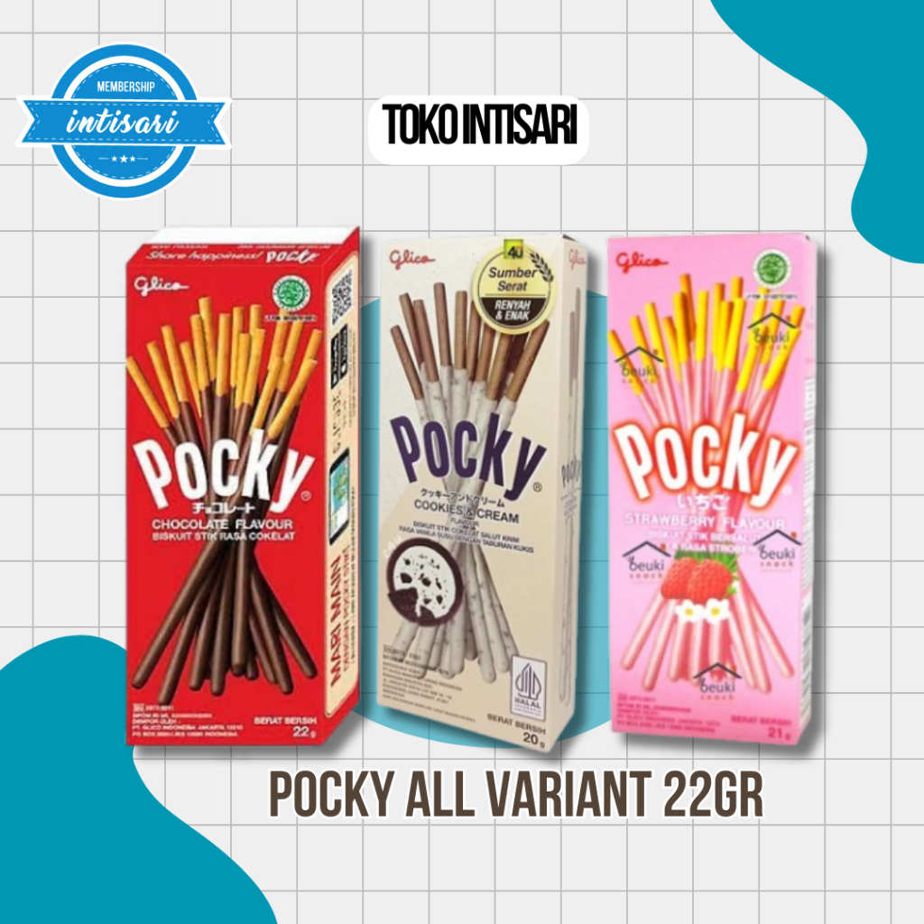 Jual Pocky Glico All Variant Gr Pcs Shopee Indonesia