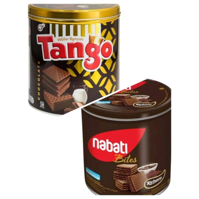 Jual Nabati Richoco Wafer Chocolate Tango Wafer Kaleng Tango Wafer