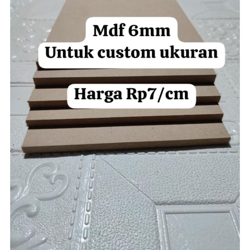 Jual Papan Kayu MDF Bulat Dan Kotak Bisa Custom Ukuran Ketebalan 6mm