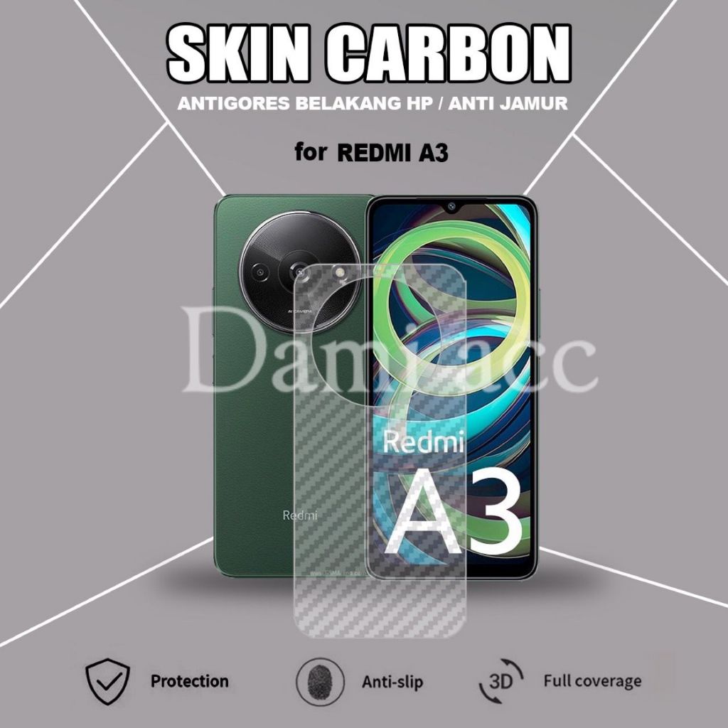 Jual Skin Carbon Redmi A3 Redmi Note 13 4g 5g Note 13 Pro Plus Xiaomi