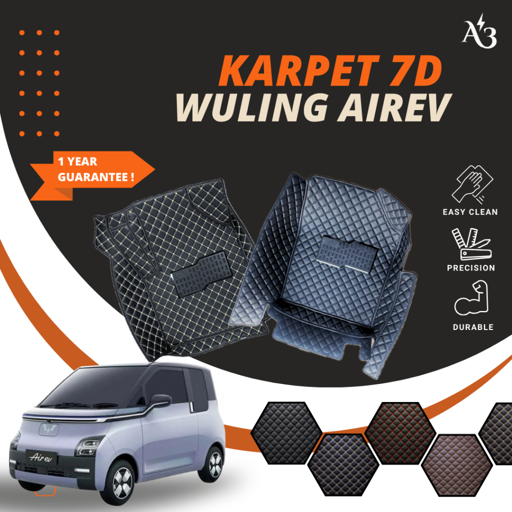 Jual Karpet Premium ELITE 7D Wuling Air EV 2022 2024 Fullset Shopee