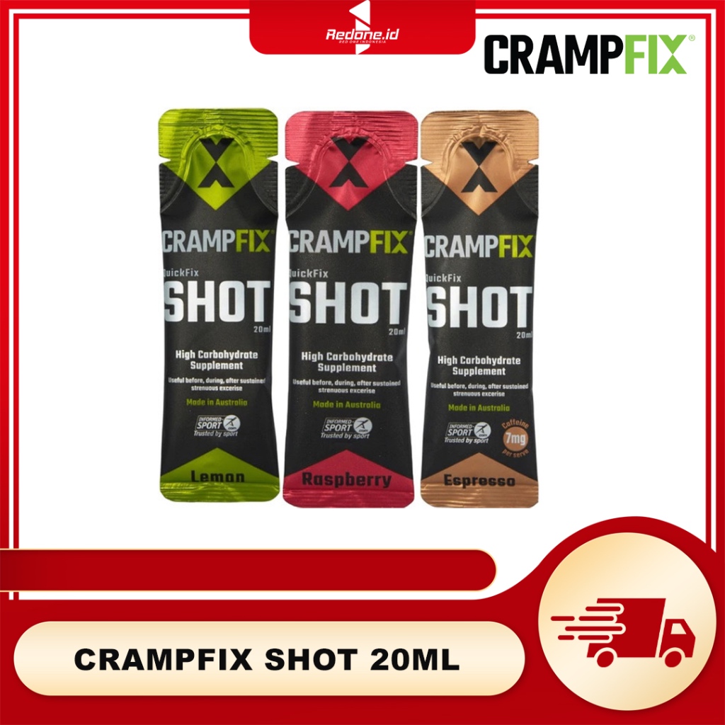 Jual CrampFix QuickFix 20ml Shot Fixx Nutrition Cramp Fix Anti Kram