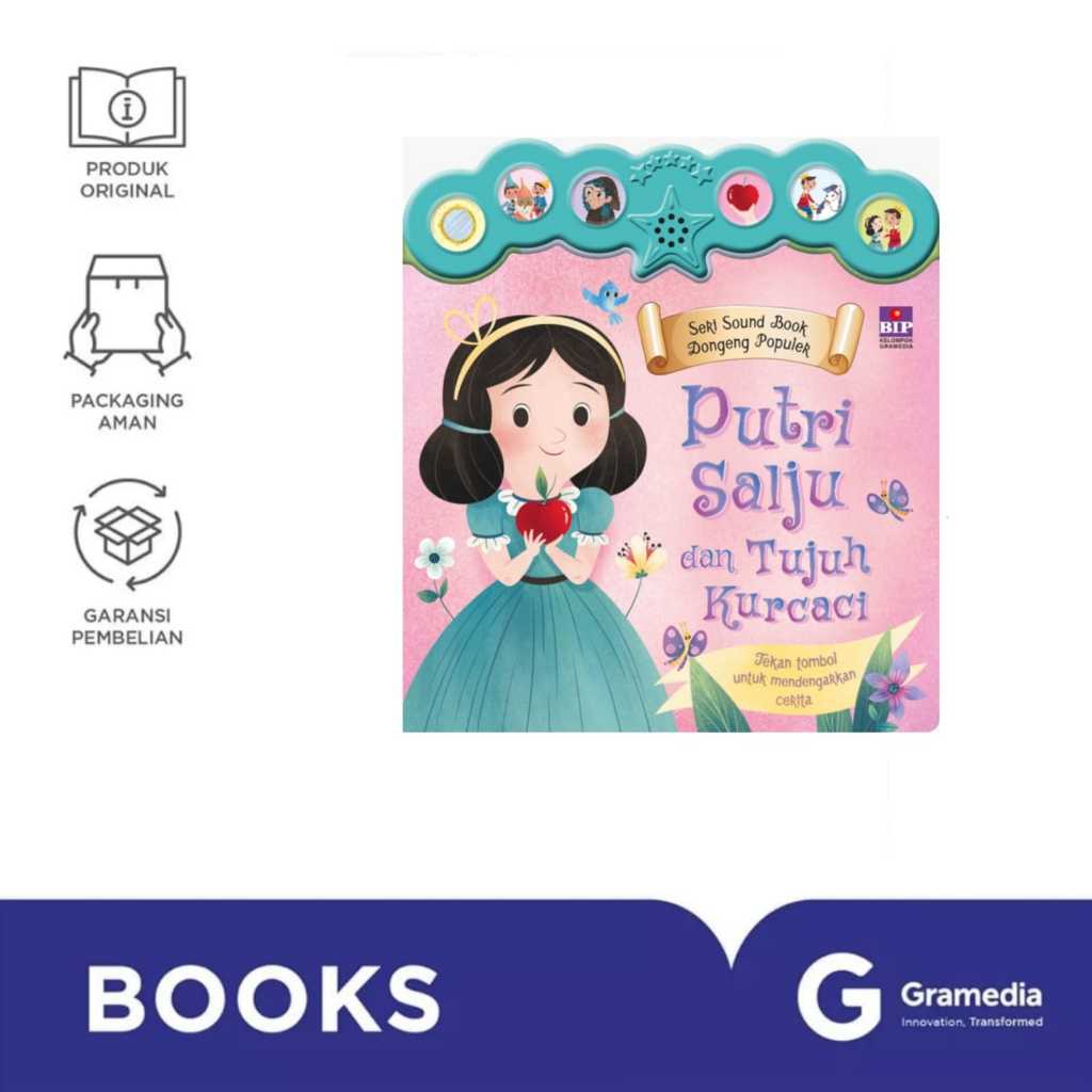 Jual Gramedia Gandaria Buku Seri Sound Book Dongeng Populer Putri