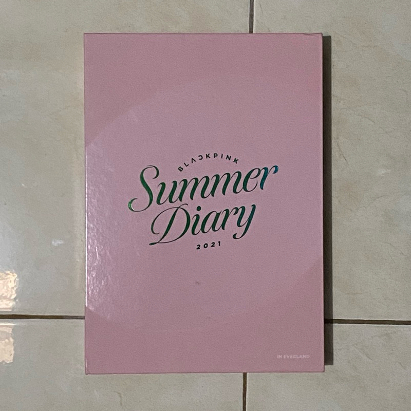 Jual BLACKPINK 2021 Summer Diary In Everland DVD Unsealed Tanpa