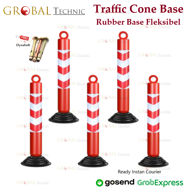 Jual Safety Stick Cone T TOP Bollard Reflective Pembatas Jalan